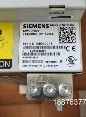 6SN1123-1AB00-0CA3全新开封