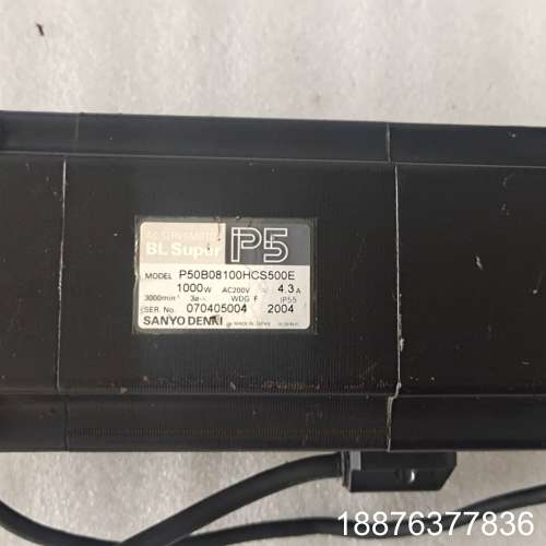 日本原装拆机件伺服电机P50B08100HCS500E议价