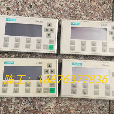 TD400C触摸屏，型号6AV6 640-0AA00-议价