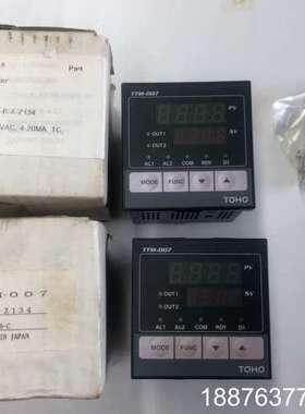 日本东邦TOHO温控器TTM-007，型号TTM-007-R议价