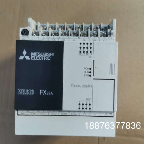 三菱FX3SA-20MR-CM，三菱PLC，继电器输出，成色议价