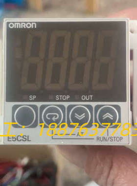 温控器E5CSL-RTC，实物拍摄，成色如图，功能包好议价