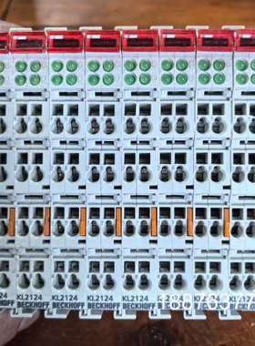 KL2124倍福原装正品拆机模块，4个数字输出，5V DC，议价