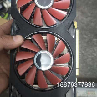 讯景RX580 8G显卡，双红扇散热，接口齐全，HDMI+D议价