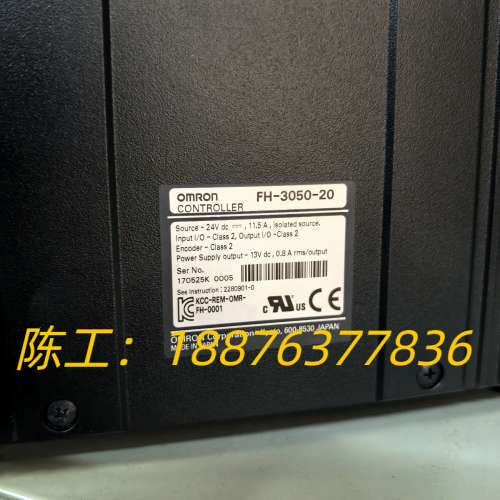 OMRONFH-3050-20视觉控制器，日本原装，功议价