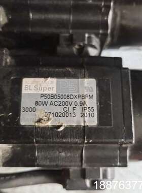 日本原装拆机件伺服电机P50B05008DXPBPM包好议价