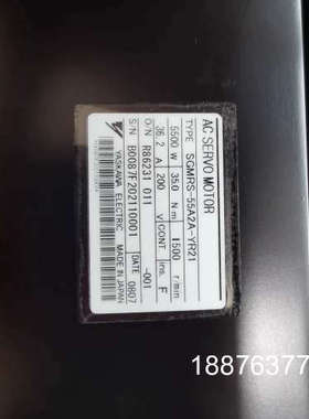 安川机器人伺服电机SGMGH-55A2A-YR21议价