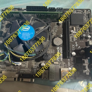 华擎H81M DGS主板带挡板 议价