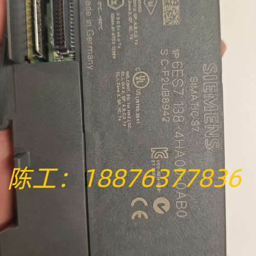 6ES7 138-4HA00-0AB0实物拍摄功能正常议价