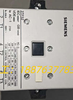 全新无包装，没有螺丝。交流接触器 3TF52 22－0议价