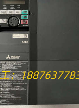 三菱变频器FR-A840-00170-2-60，原装拆机，实议价