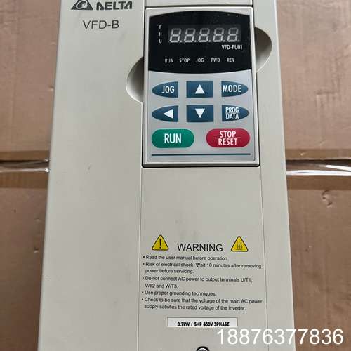 台达VFD037B43W-1  变频器  设备拆机，实物图片议价