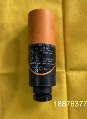 德国IFM易福门IB5063接近开关，型号IBE3020-F议价