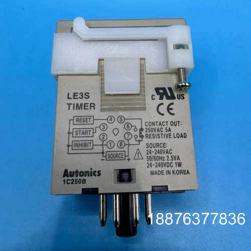全新奥托尼克斯LE3S数显时间继电器，24-240V AC/议价