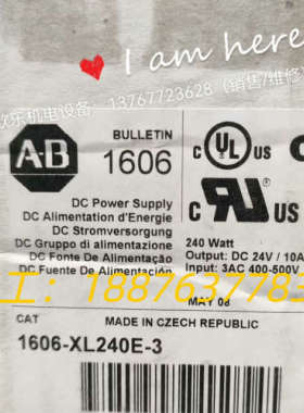 AB电源 CAT1606-XL240E-3议价