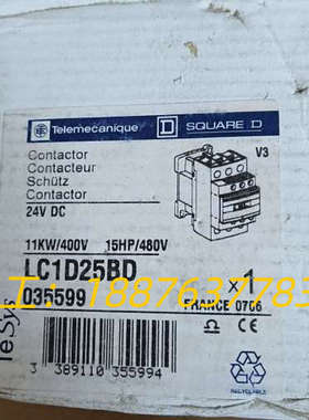 原装法国产Telemecanique接触器 LC1D2议价