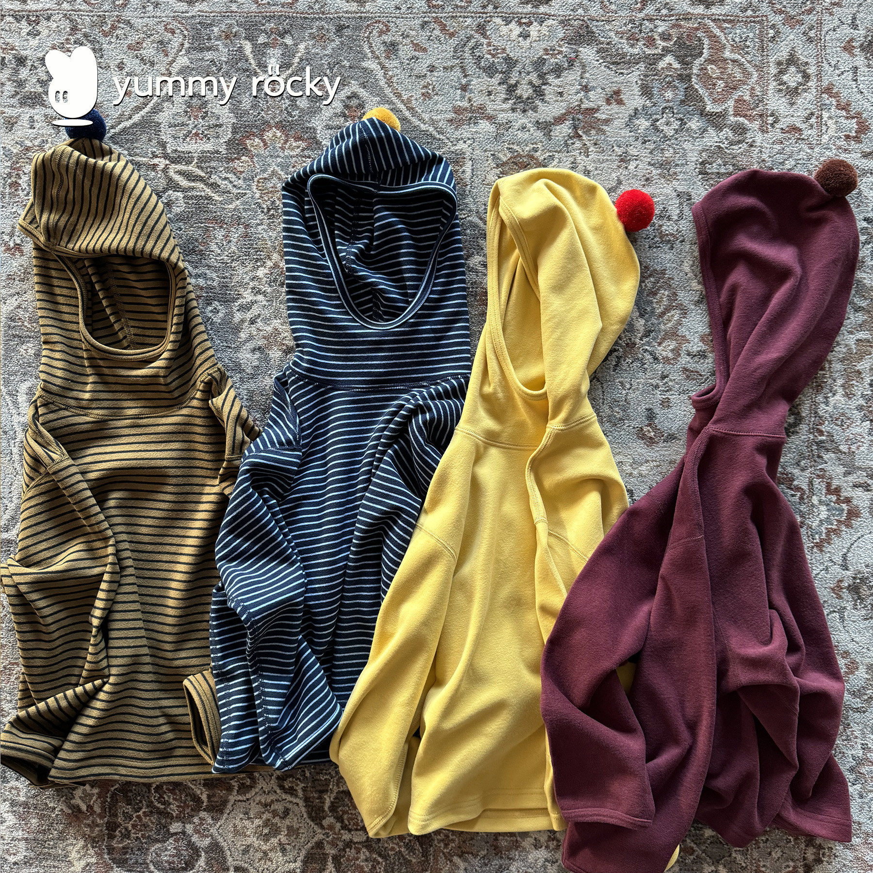 YR发热德绒5A抗菌A类亲肤上身速暖立领/连帽打底衫