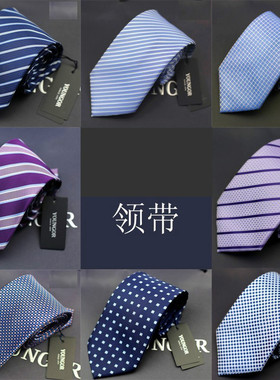 雅戈尔专柜男装 新款商务男式领带 男士职业装涤丝领带PA08