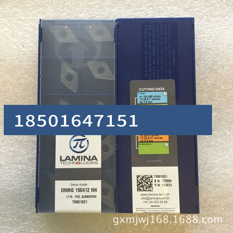 进口LAMINA林尼娜数控刀片DNMG150412NN LT10切削数控车刀片