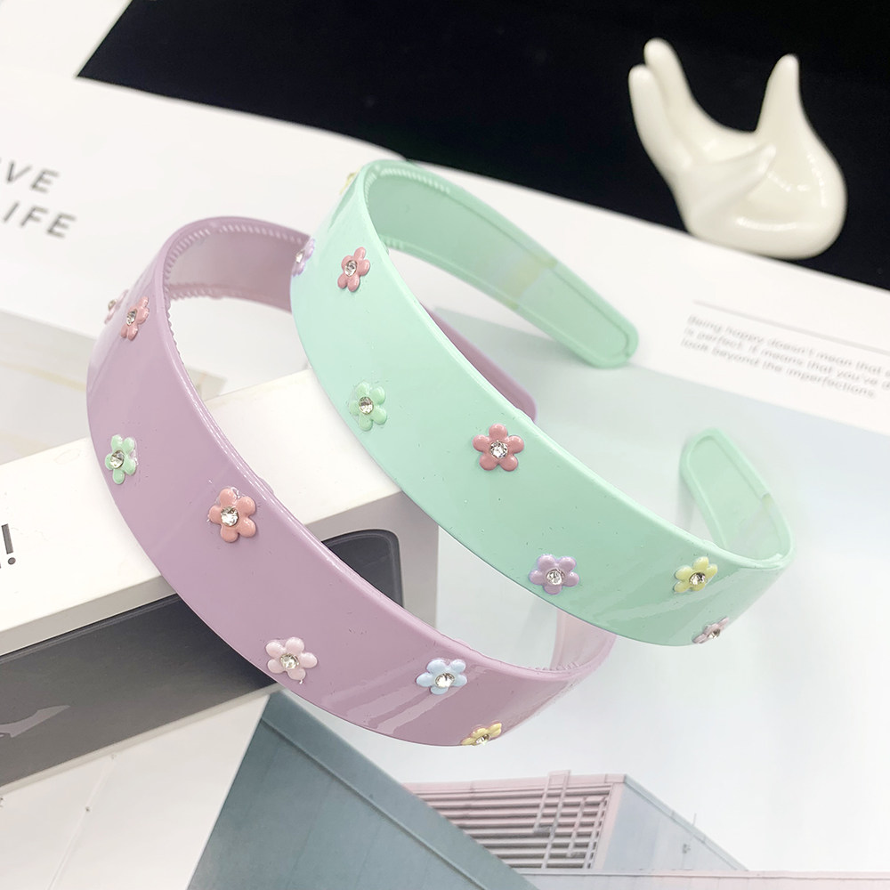 新款儿童洋气可爱发箍小学生时尚耐用头箍压碎发不易断发卡发饰品