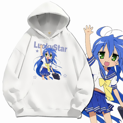 幸运星luckystar泉此方连帽卫衣