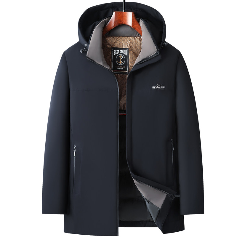 2025冬季新款可脱帽子保暖棉服爸爸棉衣外套中老年棉袄男6603/75,男装棉衣,星座1216