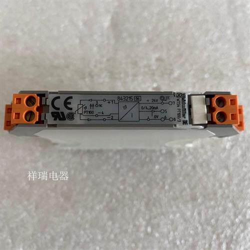 正品隔离器WTS4 PT100/3 843215