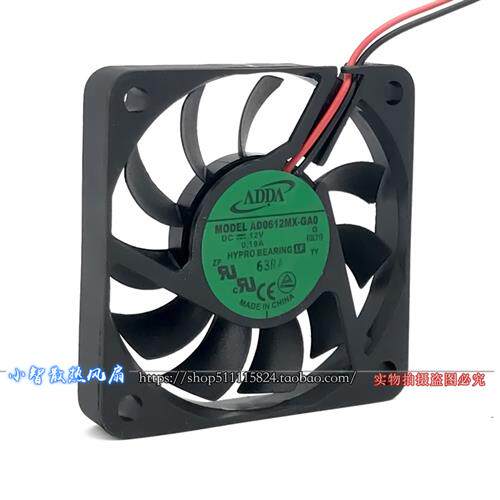 6010超薄静音 6CM机箱电源散热风扇AD0612MX-GA0 12V 0.19A