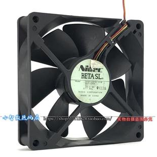 风扇24V 9225 24TS1 9025 9CM 0.11A 变频器 静音 01B D09T NIDEC