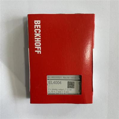 BEKHOFF EL4004 KL2541 EL9189 EL2521