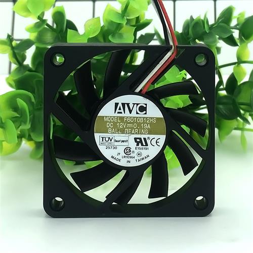 机箱 电源 超薄静音 6CM散热风扇 F6010B12HS 12V 0.19A 6010图片