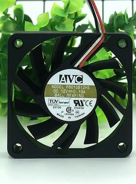 机箱 电源 超薄静音 6CM散热风扇 F6010B12HS 12V 0.19A 6010