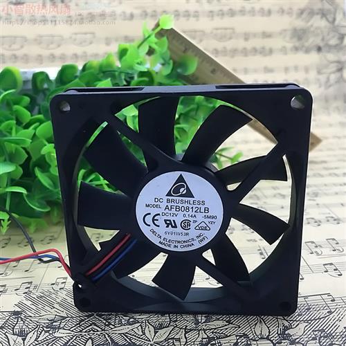 原装 AFB0812LB 12V 0.14A 8CM 8015 超静音机箱散热风扇