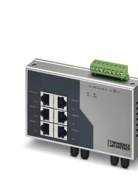 菲尼克斯 6口交换机2光纤FL SWITCH SF 6TX/2FX ST-2832674