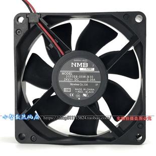 05W 0.05A B30 8CM 24V静音变频器机箱散热风扇 8025 3110SB