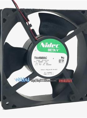 日本电机NIDEC 12038 24V 0.45A静音大风量散热风扇C33534-49ATER