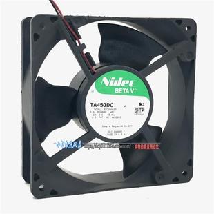 0.45A静音大风量散热风扇C33534 24V 49ATER 12038 日本电机NIDEC