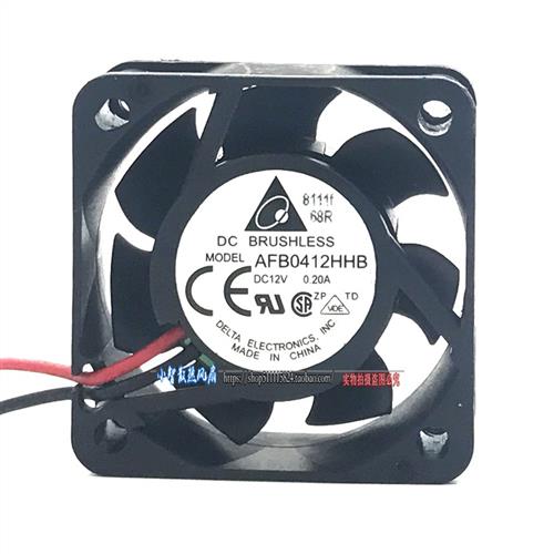 DELTA 4015 4CM双滚珠12V 0.2A风扇 AFB0412HHB 电源风扇