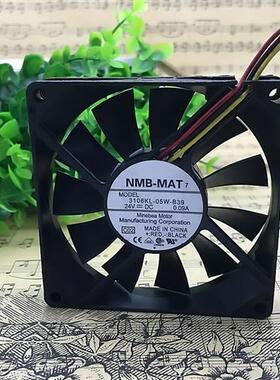 8CM 8015 24V 0.09A机箱 变频器 复印机 风扇 3106KL-05W-B39