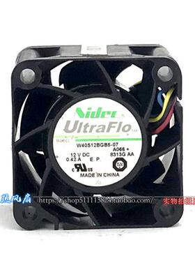 正品 NIDEC W40S12BGB5-07 4028 4CM 0.42A PWN 大风量服务器风扇