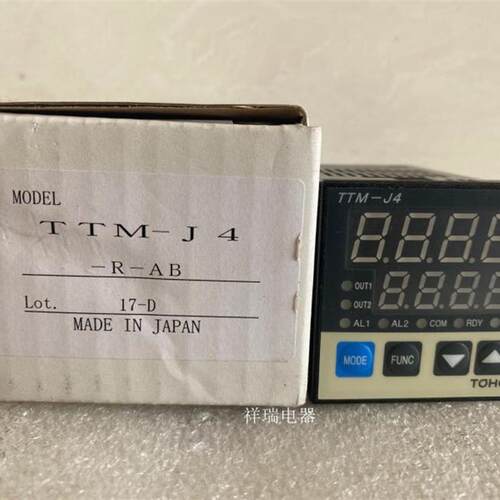 全新原装日本TOHO温控器TTM-J4-R-AB TTM-J4-R-ABS