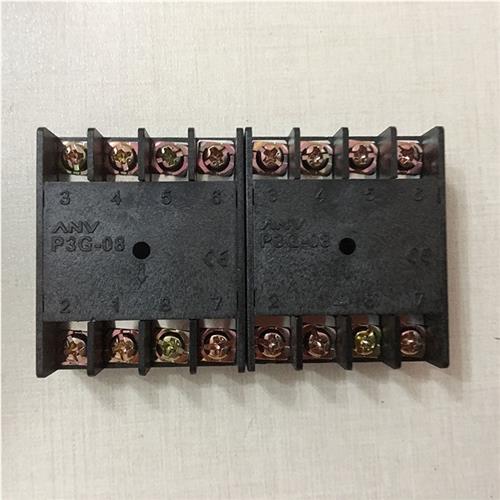 假一罚十台湾士研圆八角插座/底座P3G-08