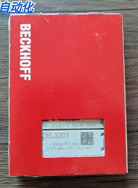 全新原装正品 BECKHOFF EL3201 模块 实物拍摄 现货销售