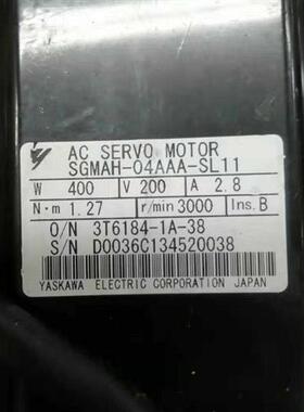 SGMAH-04AAA-SL11 伺服电机成色漂亮保修3个月 议价