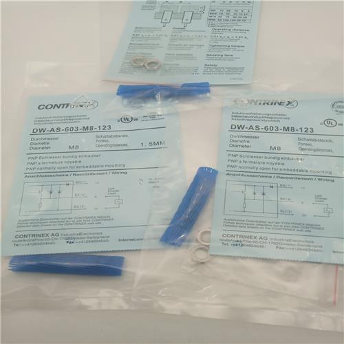 DW-AS-603-M8-124 123三针接插件PNP常开传感器金属感应