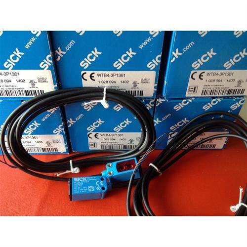 德国制造施克SICK漫反射光电传感器WTB4-3P1361