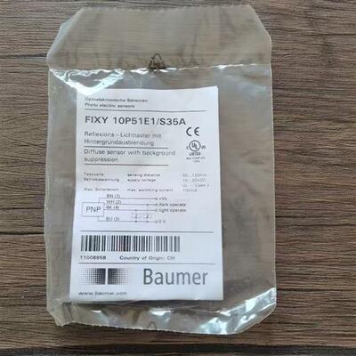 全新原装正品 Baumer FIXY 10P51E1/S35A 传感器 现货销售