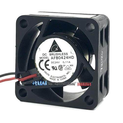 4CM厘米4020 24V 0.11A电源变频器静音机箱散热风扇AFB0424HD