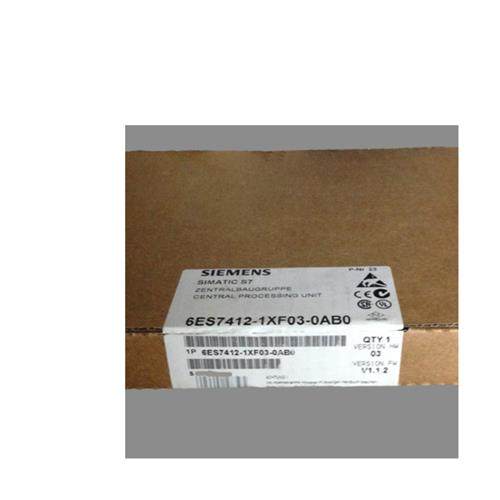 全新正品未开封6ES7 412-1XF03-0AB0 6ES7412-1XF03-0AB0现货销售