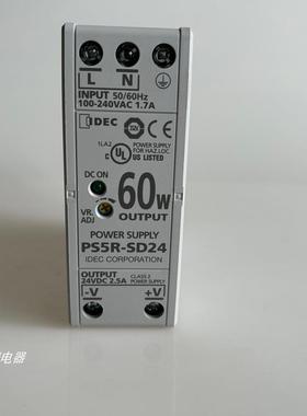 原装IDEC 开关电源 PS5R-SD24 60W DC24V 2.5A